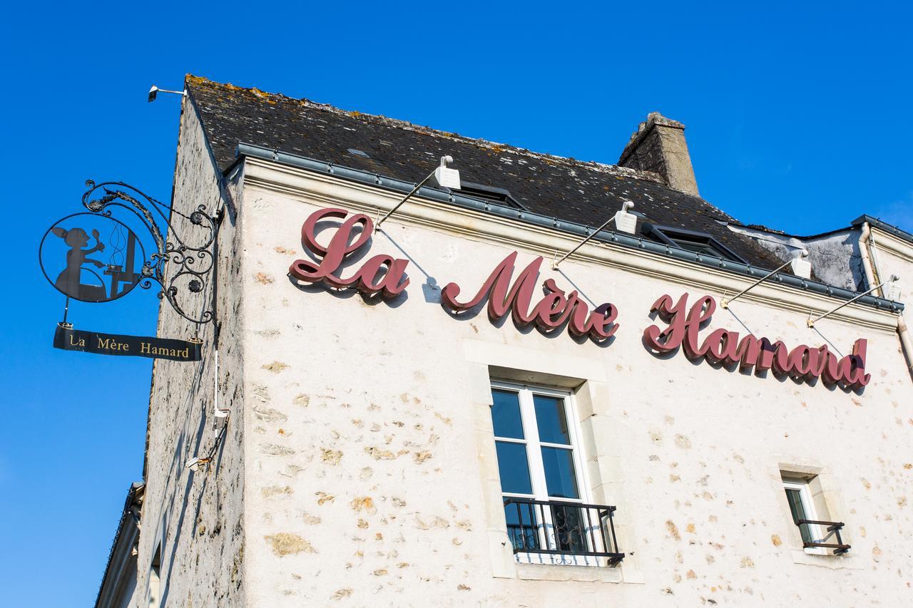 Logis Hotels Restaurant La Mere Hamard Semblancay Exterior photo